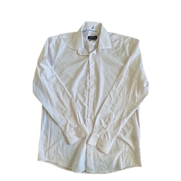 Nautica Other - NAUTICA Men's Slim Fit Long Sleeve Shirt 95% Polyester L